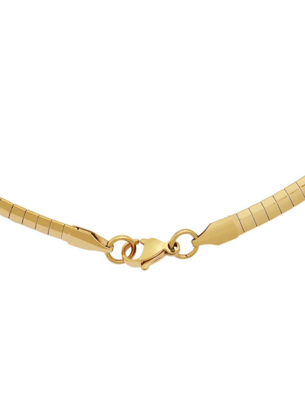 Italian Omega Chain Necklace - Picture 3 of 4